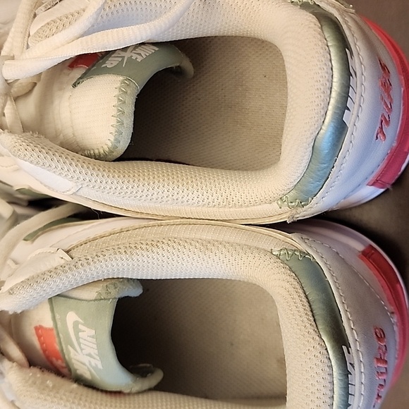 AIR FORCE ONE pink & green sz 10 - Picture 8 of 10